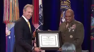 Lt. Gen. Vincent Stewart awarded the Defense Distinguished Service Medal