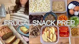 Frugal Snack Prep That Saves My Family HUGE Money | Underconsumption & Frugal Living