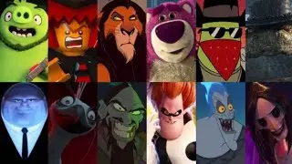Defeats of my Favorite Animated Movie Villains Part I