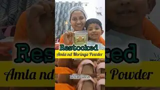 #amlapowder #moringapowder #amla #moringasuperfood #motherindia Home made Products