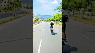 Rx135 #bike #automobile #funny #hampi #nani #rx135 #wheeling #vlog