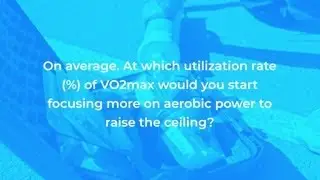 VO2 Master - When to focus on aerobic power based on VO2max utilization rate
