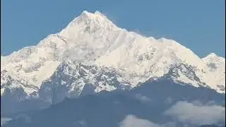 Mt kanchandzonga from mangkhim top under Dalapchand GPU, pakyong District (silk route sikkim)