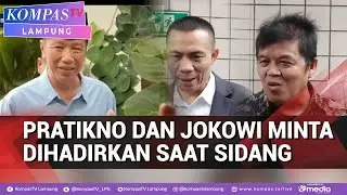 Minta Pratikno dan Jokowi Dihadirkan saat Sidang Sengketa Ijazah,Begini Kata Bonjowi