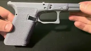 3D Printed Glock 19 FMDA DD19.2 CMW Stipple