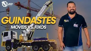 Guindastes na Ind&uacute;stria e Constru&ccedil;&atilde;o Civil: M&oacute;veis vs Fixos
