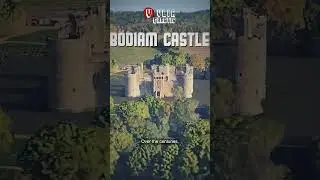 🏰 Замок Бодиам: средневековая крепость в Англии, окруженная рвом
