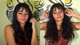 Soft Pink Cut Crease/Makeup Tutorials/Everyday/GRWM/How to/PritiBhakti🌸🦄