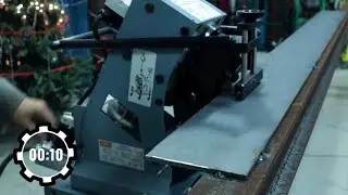 How to Bevel a Plate - Man VS Machine
