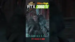 Assassin's Creed Valhalla 4K Ultra High | RTX 3060 Ti + Ryzen 5 3600
