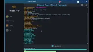 Redmi Note 8 (ginkgo) Write Firmware (EDL) No Auth No Credict TR Tools PRO