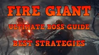 HOW TO EASILY KILL FIRE GIANT IN ELDEN RING WITH NPC SUMMON (BEST STRATEGIES)