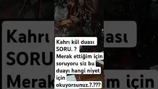 Kahri k&uuml;l dua &ccedil;ok etkilidir.