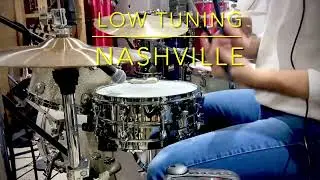 TAMA STARPHONIC BRASS Snare w/ Triple Flange Hoop (3 different tunings)