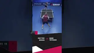 Would you survive this defense? 😅#shorts #tteurocup #TableTennis