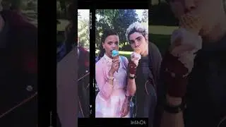 Cam and Sarah ❤️ #descendants #cameronboyce #sarahjeffery