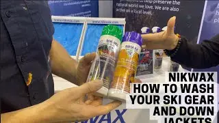 How to wash your ski gear and down jackets - Nikwax is your answer.