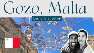 Malta Kite Festival in Gozo 🇲🇹 | Best Things to Do in Malta with Kids (Travel Vlog & Highlights)