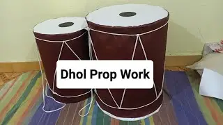 Dhol Prop Work / Craft Work