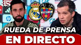 ARBELOA y LUIS CASTRO, EN DIRECTO | RUEDA DE PRENSA POST REAL MADRID vs. LEVANTE UD (2-0)