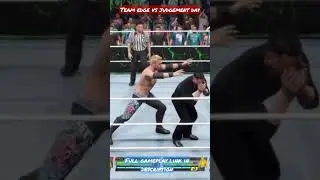 Team edge vs team judgement day#wwe #edge #shorts #judgementday#extremerules