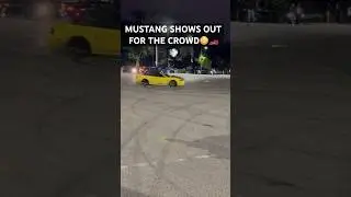 MUSTANG LEAKS IN THE PIT😳🏎️💨#mustang #hellcat #chevrolet #dodge #mopar #srt
