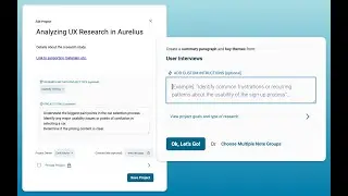 Customer Research Analysis with AI Assist | Aurelius