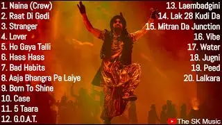 Diljit Dosanjh TOP 20 Songs | Diljit Dosanjh | The SK Music | Punjabi