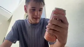 Drinking and rating Monster energy, Ultra Peachy Keen