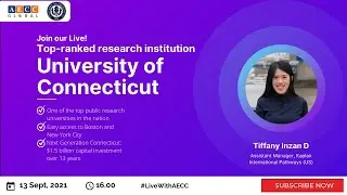 #LiveWithAECC - University of Connecticut, US Top-Ranked Public Research Institution