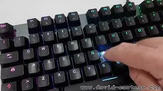 AUKEY KM-G12 - RGB MECHANICAL GAMING KEYBOARD - BLUE SWITCH