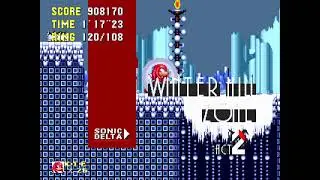 Sonic the Hedgehog Delta 40MB Winter Hill Zone (with Knuckles)