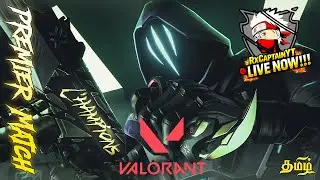 🔴Valorant Live Tamil with RxCaptainYT | Premier tournament Match 2026 | #valorant #live #gameplay