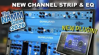 Quagliardi Presenta il CHANNEL STRIP con EQ Para-Shelving & BoomBlender Plugin al NAMM Show 2026