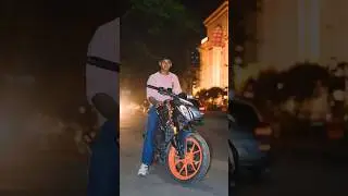 KTM DUKE 250 man Photoshoot pose 🔥🔥Nikon d5300 with 50mm 1.8 lens 📸🔥 #photography #nikon #camera
