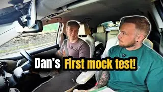 Dan’s first mock test! 