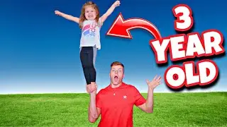 INSANE 3 YEAR OLD GYMNAST CAN DO THIS! *CRAZY*