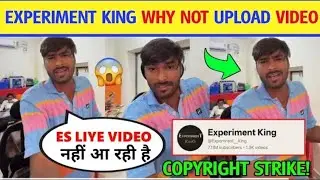 😱 OMG Experiment king why not upload video | Experiment king channel | Got Starik || Experiment king