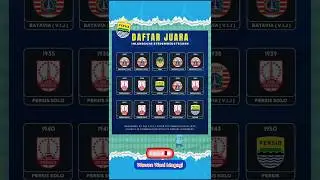 INILAH DAFTAR JUARA SEBELUM ERA PERSERIKATAN #persib #liga1 #briliga1
