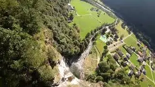 Bignasco Valle Maggia piscine con CASCATA SENZA ACQUA