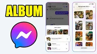 How To Create Album In Messenger | Create Facebook Album