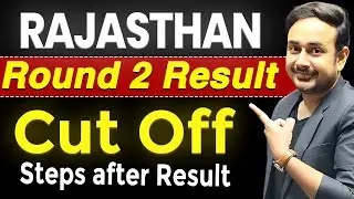 Rajasthan Round 2 Cut off 2025 | Govt MBBS | Management MBBS | Govt BDS | #neet2025 #neetcounselling