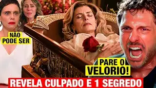 VALE TUDO: VELÓRIO da Odete Roitman! Leonardo PARA, REVELA SEGREDO e mostra o CULPADO! Resumo hoje