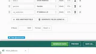 How to Create Quickly Random Sample Datasets for Testing? | MOCKAROO - Random Data Generator #Excel