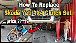 How To Replace Skoda Yeti 4X4 Clutch Set DIY || Skoda Yeti Clutch Set || Auto X Vlog 