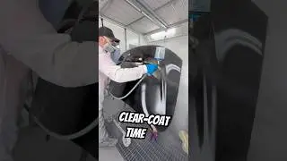 Clear-coat! #car #truck #carpainting #asmr #satisfying