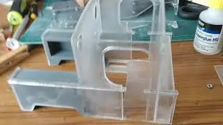 Sheet acrylic loco body, part 6, PDF models Kerr Stuart loco
