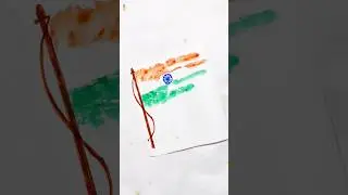 Hand painting competition for kids || Republic day special craft idea || #kidscraft #shorts