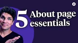 Make a great website About page - 5 essentials
