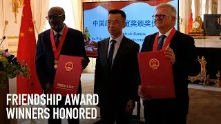 Friendship Award winners honored in France